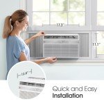 LG Wi-Fi Window Air Conditioner for Small Rooms