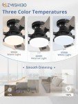 Smart 52-Inch Ceiling Fan with Dimmable Light
