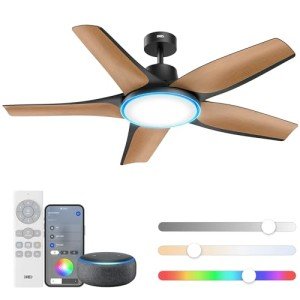 Dreo Smart Ceiling Fan with RGB Lighting