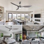 Reiga 52" Smart WiFi Ceiling Fan with Light