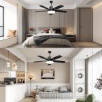 Smart 52-Inch Ceiling Fan with Lights and Remote