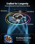Smart Ceiling Fan Light with WiFi & Bluetooth