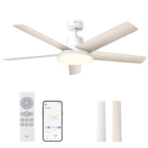 Dreo 52" Smart Ceiling Fan with Lights & Remote