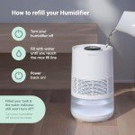 Smart Blueair Humidifier for Large Rooms and Sleep
