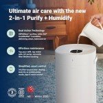 Blueair 2-in-1 Air Purifier and Humidifier