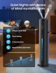Smart Humidifier with Remote Control and Diffuser