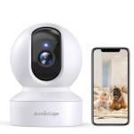 2K HD Pet Camera with App and Night Vision