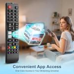 2-Pack Samsung Smart TV Remote Replacements
