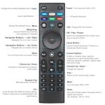 VIZIO Smart TV Universal Remote Control XRT140