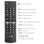 LG Smart TV Remote Control Replacement - Universal Fit