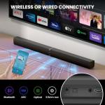 MZEIBO 80W Bluetooth Sound Bar for Smart TV
