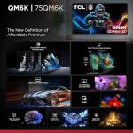 TCL 75-Inch QD-Mini LED 4K Smart TV