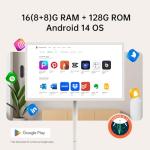 ApoloSign 32" Smart Portable TV with Wheels