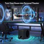 Assistrust 110W Sound Bar with Subwoofer