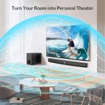 Assistrust 110W Sound Bar with Subwoofer