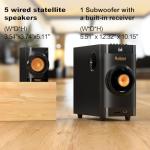 Compact Subwoofer for Home Theater with HDMI & Bluetooth