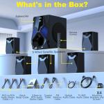 1000W Surround Sound System with Deep Bass