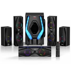 Bobtot 5.1 Surround Sound System with Strong Bass