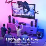 Bobtot 1200W Home Theater Speakers with Subwoofer