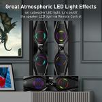 Bobtot 5.1 Surround Sound System with Strong Bass