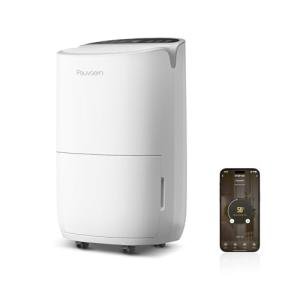 Pauvoern Smart 35 Pint Ultra Quiet Dehumidifier