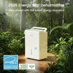 Waykar Energy Star Dehumidifier for Home and Basement