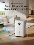 Dreo Smart Dehumidifier: 110 Pint, 4500 Ft²