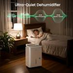 Waykar Energy Star Dehumidifier for Home and Basement