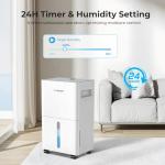 500 Sq. Ft. Smart Dehumidifier with Drain Hose