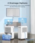 Trazico 30 Pint Dehumidifier with Intelligent Features