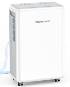Dravonic 2000 Sq. Ft Dehumidifier with Smart Control