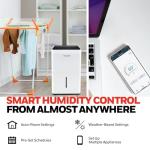 Honeywell Smart WiFi Dehumidifier for Large Spaces