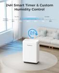 Trazico 30 Pint Dehumidifier with Intelligent Features