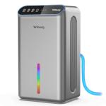 Compact Quiet Dehumidifier with Colorful Ambient Light