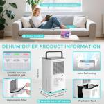 Smart 65 Pint Dehumidifier with WiFi Control