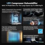 Energy Star Dehumidifier for Home and Basement