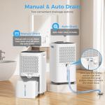 Smart 45 Pint Dehumidifier for Large Spaces