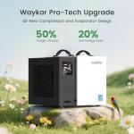 Waykar 70 Pint Smart Dehumidifier for Large Spaces