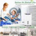 Waykar 2000 Sq. Ft Dehumidifier with Easy Drainage