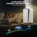 Onsekin 1000 sq.ft. Ultra-Quiet Dehumidifier with Aroma