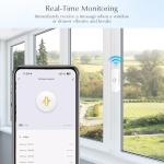 Smart Window Alarm Sensor with Vibration Alerts