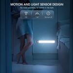 Rechargeable Motion Sensor Under Cabinet Lights, 2 Pack