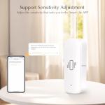 Smart Window Alarm Sensor with Vibration Alerts