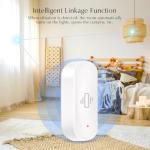 Smart Window Alarm Sensor with Vibration Alerts