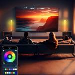 RGB Smart LED Light Bar with Dynamic Music Sync