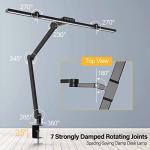 Micomlan LED Desk Lamp with Clamp for Offices