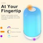 Smart App-Controlled Dimmable RGB Table Lamp