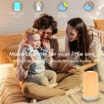 Smart App-Controlled Dimmable RGB Table Lamp