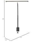 Airlonv LED Desk Lamp with Dimming Gooseneck