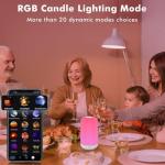 Smart App-Controlled Dimmable RGB Table Lamp